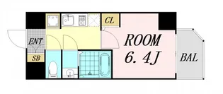 S-RESIDENCE新大阪WEST【15階】の間取り