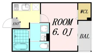 CLOUD 放出【3階】の間取り