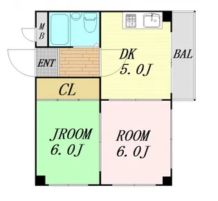 カルム25【3階】の間取り