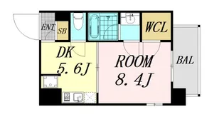 ル・ソレイユ【2階】の間取り