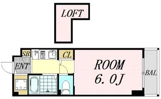 エステムコート新大阪3ステーションプラザ【3階】の間取り