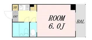 1Kの間取り画像