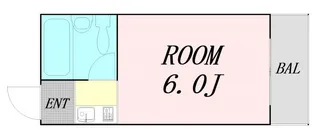 ルネッサ塚本【4階】の間取り