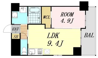 大阪府吹田市垂水町3丁目【マンション】の間取り