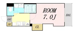 みおつくし城北【3階】の間取り