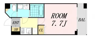 エスティメゾン京橋【14階】の間取り