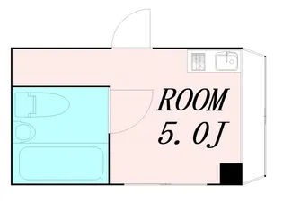 菅栄町レディースマンション【2階】の間取り