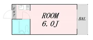 ジオナ大和田【4階】の間取り
