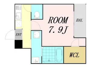 フジパレス垂水町2番館【1階】の間取り
