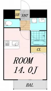 セレッソコート新大阪【9階】の間取り