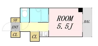 1Kの間取り画像