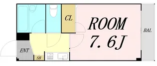 大阪府吹田市春日1丁目【マンション】の間取り
