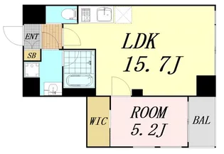 大阪府東大阪市長田中1丁目【マンション】の間取り