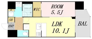 プレジオ西中島ASIAN【11階】の間取り