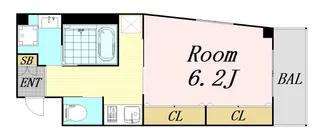 セジール希【2階】の間取り
