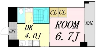 第15関根マンション【6階】の間取り