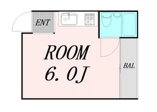 淡路メゾンフラワー【3階】の間取り