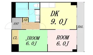 野本ビル【7階】の間取り