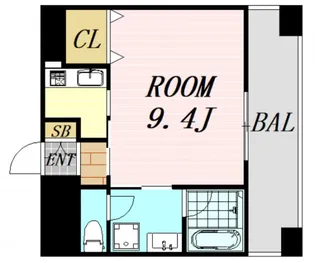 ES-Grande江坂公園【3階】の間取り