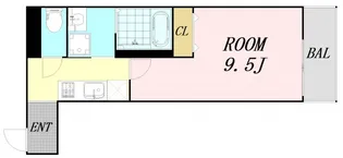 フジパレス阪急神崎川南Ⅰ番館【3階】の間取り