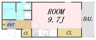 メゾンプリオール【1階】の間取り
