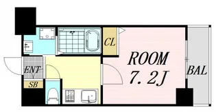 S-FORT新大阪EAST【9階】の間取り