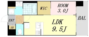 コンフォリア・リヴ新大阪西宮原ソルテラス【5階】の間取り