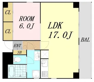 アプリコ【6階】の間取り