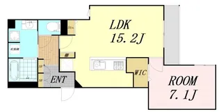 大阪府大阪市平野区平野西1丁目【アパート】の間取り