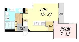 スペチアーレ平野西【2階】の間取り
