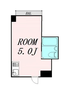 ジオナ深江橋【11階】の間取り