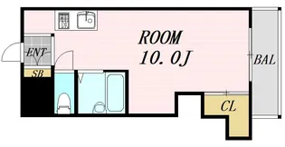 石田ビル【4階】の間取り