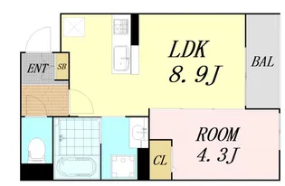 アート吹田藤が丘【3階】の間取り