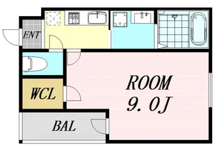 フジパレス淡路北【1階】の間取り