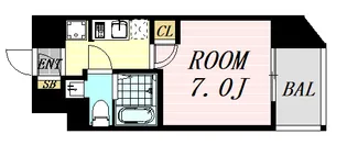 大阪府吹田市広芝町【マンション】の間取り