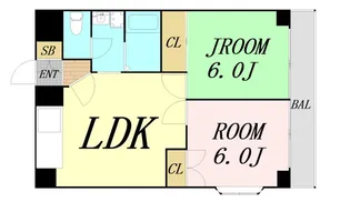 パークロッジ【2階】の間取り