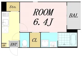 グランディールソレイユ【3階】の間取り