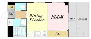 大阪府吹田市豊津町【マンション】の間取り