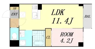 RET:umekita【1階】の間取り