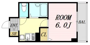 メゾンレッシュ【4階】の間取り