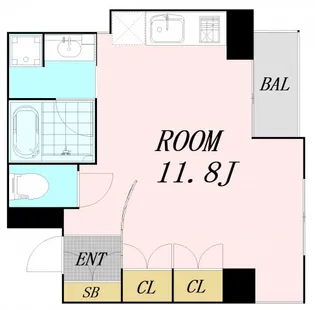 ソーレブリアンテ【4階】の間取り