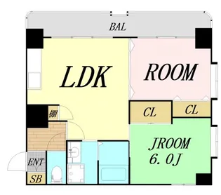 グローリーヨシダ【2階】の間取り