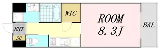Excellent Kishibe【3階】の間取り