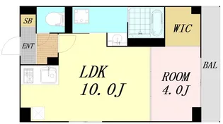 アリビラ鶴橋【4階】の間取り