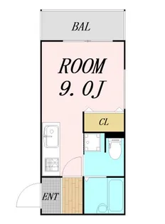 コンフォール姫島【3階】の間取り