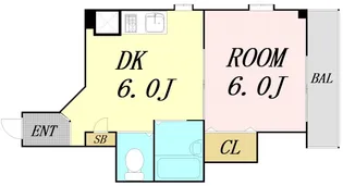 サンシャイン高倉【2階】の間取り