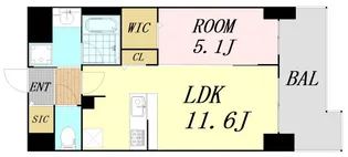 サンセール豊崎【7階】の間取り