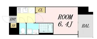 エスリード ザ・イーストレジデンス大阪城【11階】の間取り