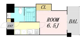 大阪府大阪市淀川区東三国6丁目【マンション】の間取り