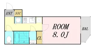 セイワパレス福島駅前【5階】の間取り